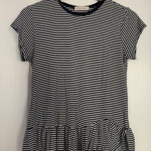 Short peplum top- excellent condition